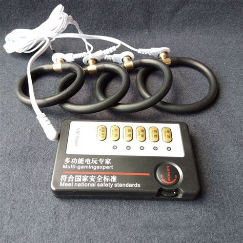 Electric Shock Toys Male Physiotherapy Pulse Kit Penis Ring Cock Ring