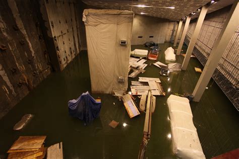 Floodwater Pours Into 911 Museum Hampering Further Work On The Site