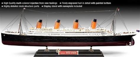 Academy Rms Titanic Mcp Colour Parts 1400 Model Kit At Mighty Ape Nz