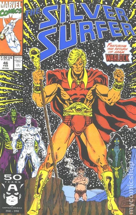Silver Surfer Comic Books Issue 46