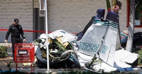 Five Killed When Small Plane Crashes In California Parking Lot
