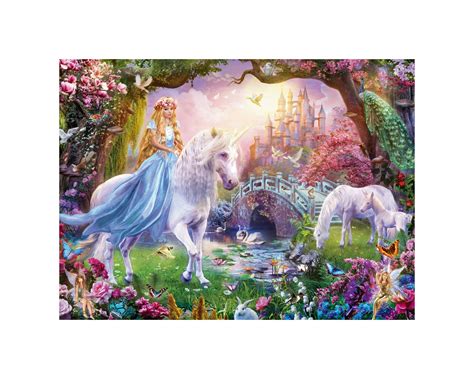 Ravensburger Puzzle 100 Pezzi Xxl Magical Unicorns Toys Center