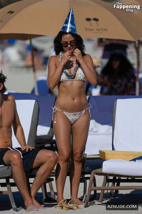 Camila Mendes Sexy Shows Off Her Beautiful Body In A Hot White Bikini