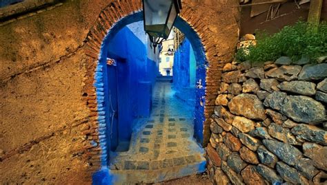 Premium Photo Blue City Of Chefchaouen Morocco North Africa Africa
