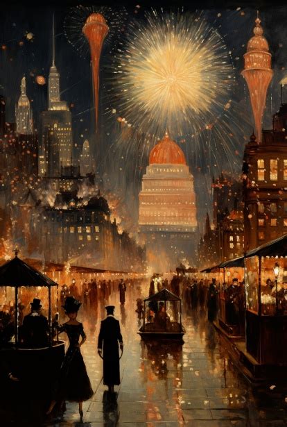 Vintage New Year Celebration Poster Free Stock Photo Public Domain
