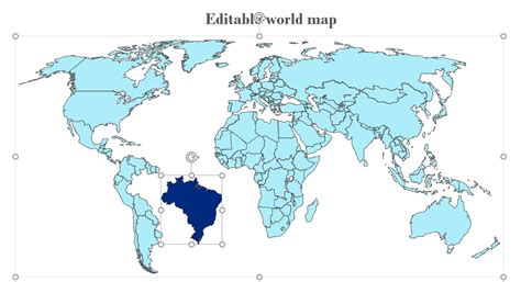 Editable Country And World Maps For Powerpoint 2022 2022