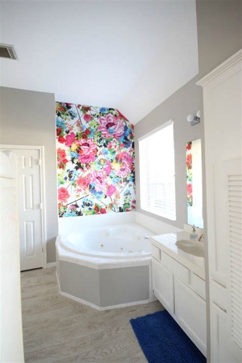 Wow Worthy Bathroom Wallpaper Ideas The Crazy Craft Lady