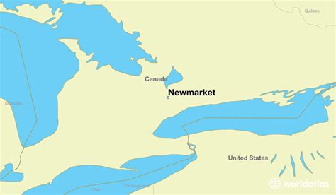 Where Is Newmarket On Newmarket Ontario Map