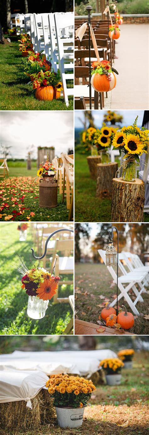 Fall In Love With These 50 Great Fall Wedding Ideas