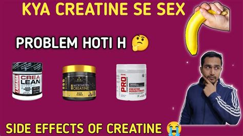 Creatine Se Hogi Sex Problem Savdhan Creatine Side Effects Creatine Uses Creatine