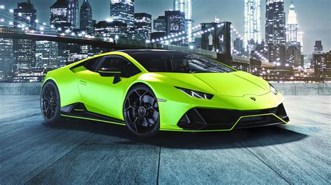 Green Lamborghini Hurac N Evo Fluo Capsule K Hd Cars Wallpapers Hd Wallpapers Id