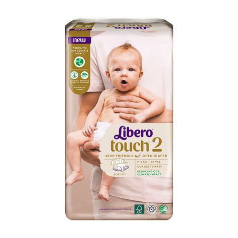 Scutece Libero Touch 2 Open Diapers 64 Buc Liberokids