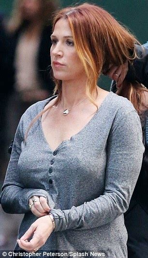 Poppy Montgomery Rocks Coloured Locks While Filming Unforgettable In