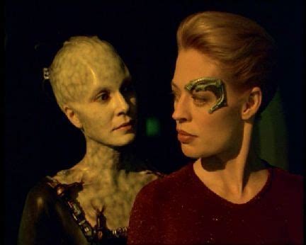 Borg Queen Voyager Seven Of Nine Star Trek Voyager Star Trek