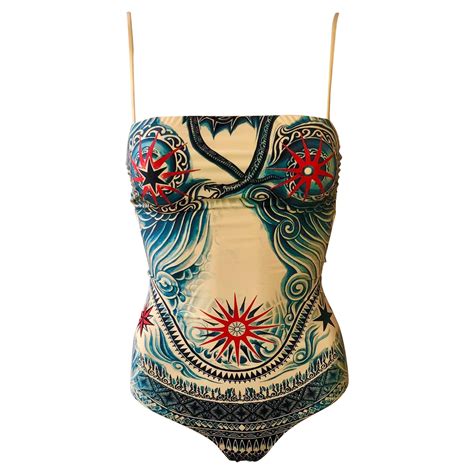 Jean Paul Gaultier Soleil Bikini Swimwear Swimsuit At 1stdibs Jean Paul Gaultier Bathing Suit