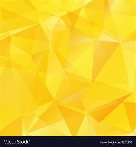 Yellow Triangle Abstract Background Royalty Free Vector