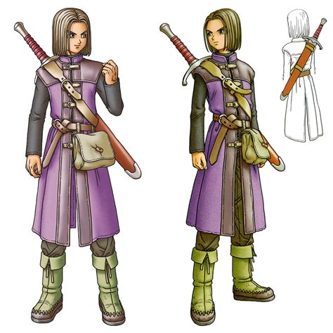 Hero Concept Art Dragon Quest Xi Echoes Of An Elusive Age Art Gallery
