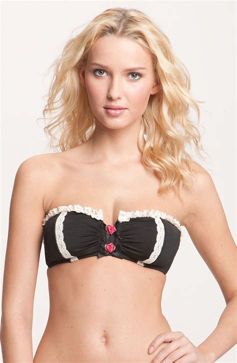 Betsey Johnson Lace Is More Bikini Top Nordstrom