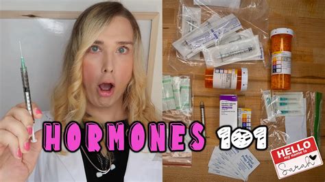 Hrt And Feminizing Hormones Beginner Tips 101 Youtube