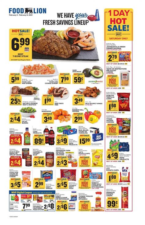 Food Lion (SC) Weekly Ad Flyer February 3 to February 9
