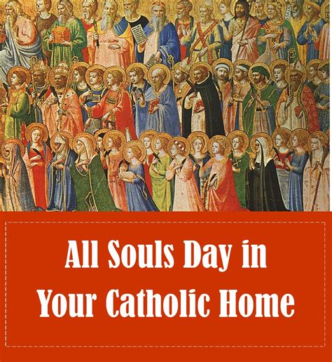 All Souls Day In Your Catholic Home