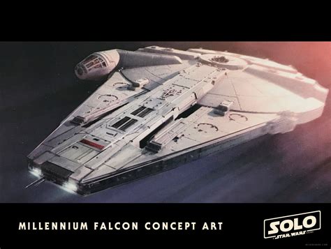 Millennium Falcon Concept Art Myconfinedspace