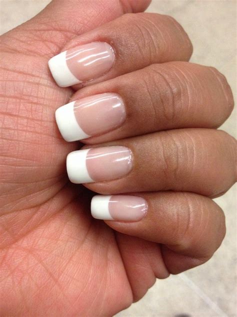 Gel French Manicure On Natural Nails Done By Lan Always Flawless