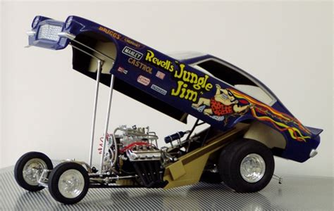 Jungle Jim Vega Funny Car Extra Large 116 Scale Revell Re Issue Model