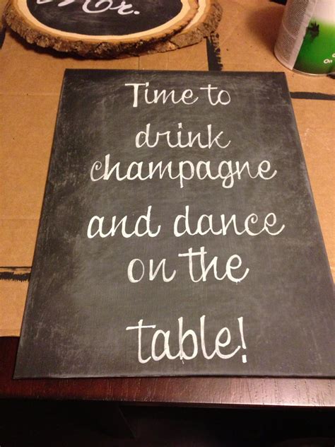 I know someone who does steal from clothing stores but im slightly confused. Sign for the wedding bar!... Print off the computer, rub chalk on the back of paper, trace with ...