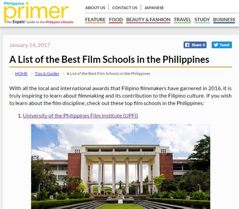 UP Film Institute upfi best film school - UP Film Institute