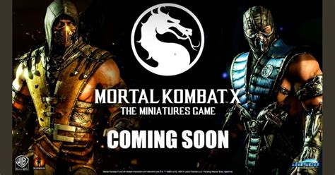 Mortal Kombat X The Miniatures Game Board Game Boardgamegeek
