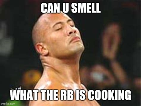 The Rock Smelling Imgflip