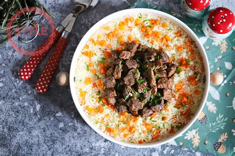 Baked Beef Stew Tas Kebab With Pilaf Turkish Style Cooking