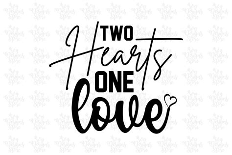 Two Hearts One Lovewedding Svg Graphic By Svgdesignsstore07 · Creative