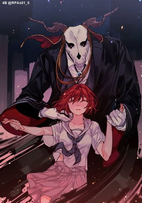 Elias Ainsworth And Chise Hatori ~ Mahoutsukai No Yome The Ancient Magus Bride Ancient Magus