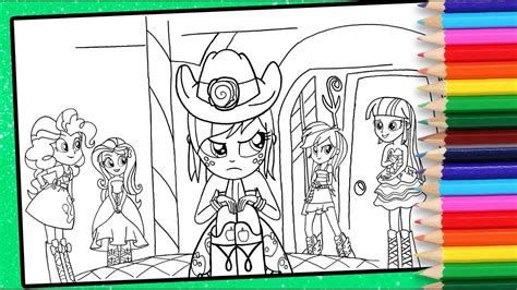 Search images from huge database containing over 620,000 coloring pages. MLP Equestria girls colouring page My little pony coloring ...
