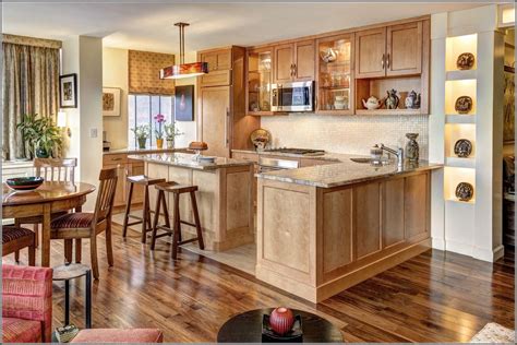 They fear an awkward appearance if they select a wood that highly contrasts the oak cabinets' finish. Natural Oak Cabinets Honey Oak Cabinets What Color Floor | Kitchen design, Kitchen cabinet ...