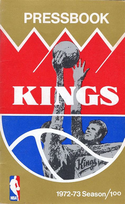 Nba Media Guide Kansas City Omaha Kings 1972 73