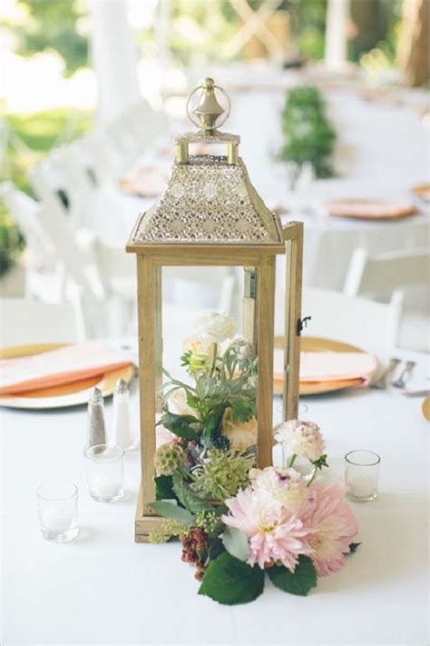 Floral Lantern Wedding Centerpieces Deer Pearl Flowers