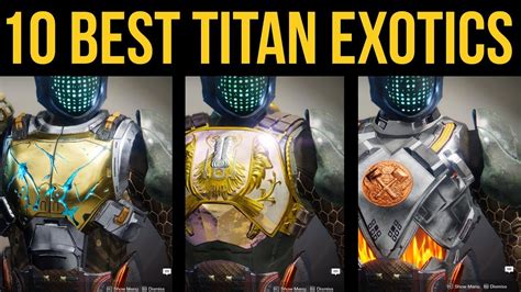 Destiny 2 Forsaken Top 10 Best Titan Exotics Youtube