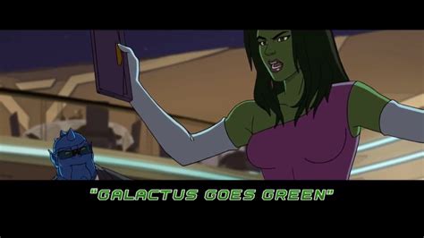 Galactus Goes Green Marvel Animated Universe Wiki Fandom