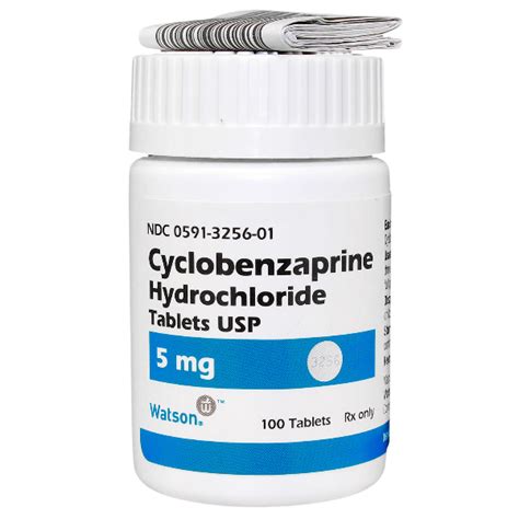 Cyclobenzaprine Hcl 5mg Rx Products