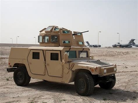How Are The 50 Cal Gunners On Humvees Protected From Incoming Enemy