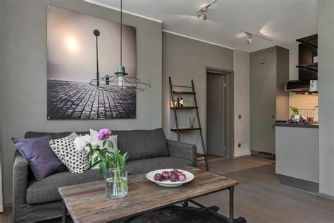 Grey Apartment In Stockholm My Full