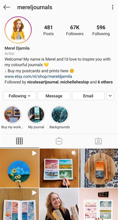 How To Write The Perfect Artist Instagram Bio In Instagram Bio