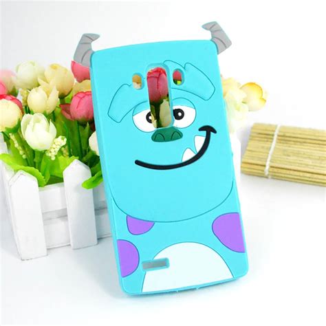 For Lg G4 H810 H811 H812 H818p Cute 3d Cartoon Monsters University Sulley Soft Silicone Case