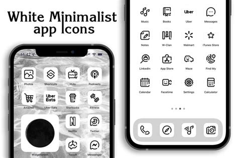 Free Black And White App Icons Iphone Aesthetic Black App Icons Ios 14