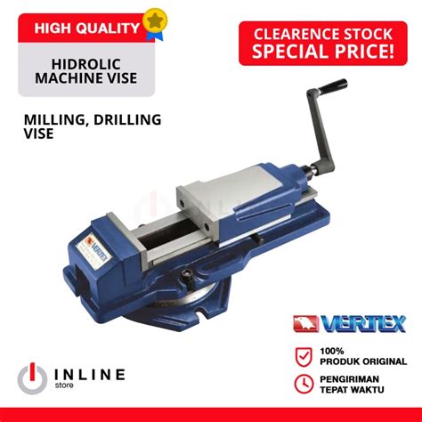 Jual Hydraulic Machine Vise Vh 6 Vertex 1002 003 Shopee Indonesia