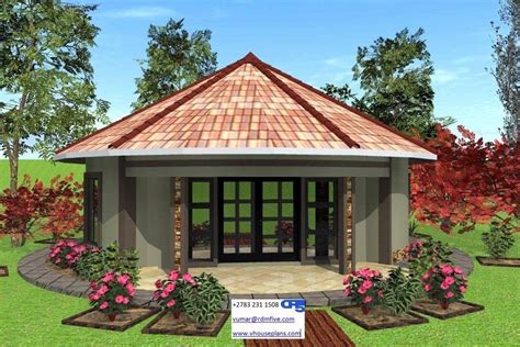 4 Corner House Plans New House Plan No W2304 Round House Round House