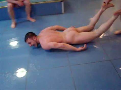Russian Muscle Hunk Naked In Sauna My Own Private Locker Room